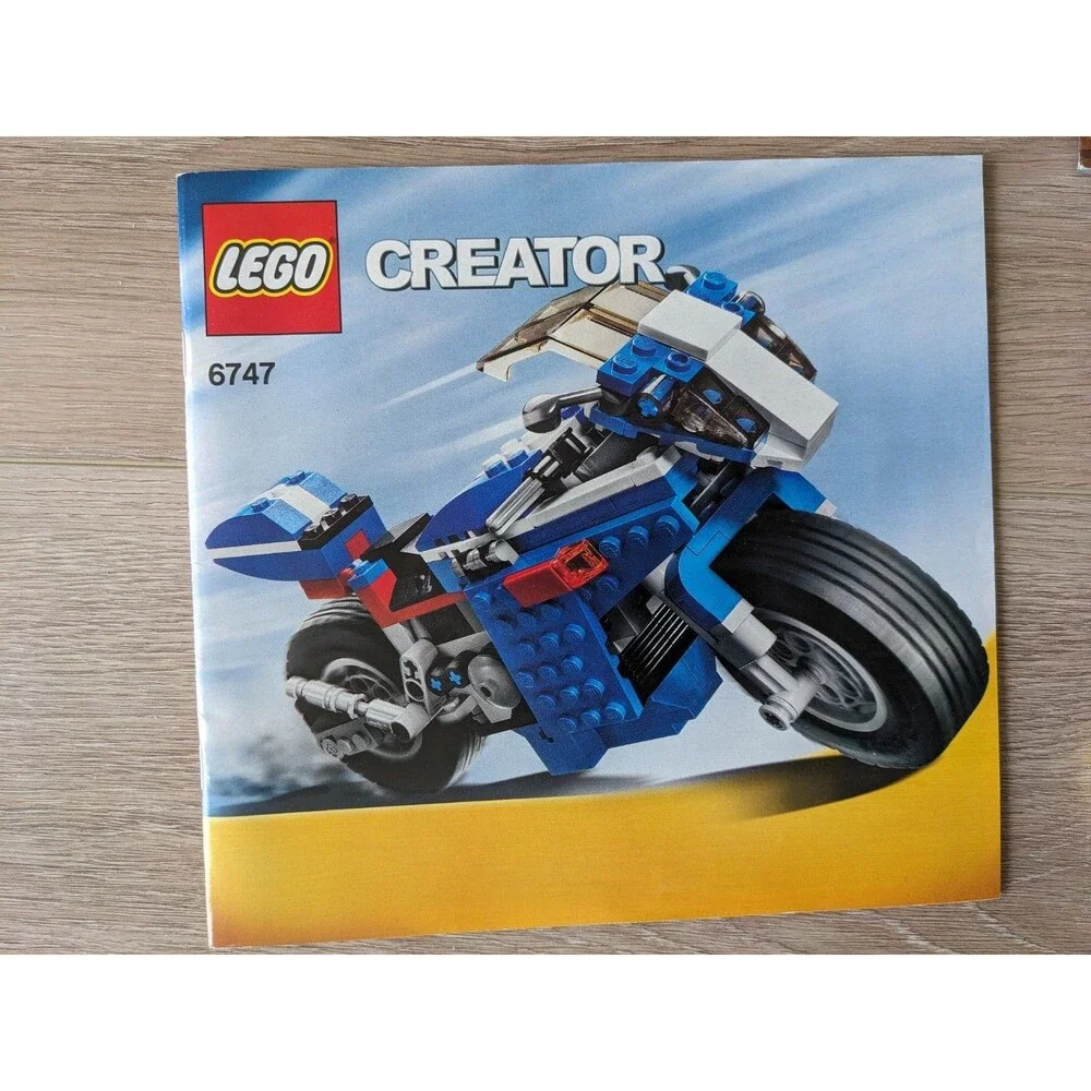 Lego City Star Wars Creator Power Miners Hero Factory World Racers - MANUAL ONLY